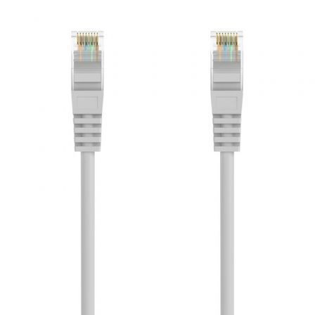 Aisens Cable de Red Latiguillo RJ45 Cat.6A UTP AWG24 30cm Gris